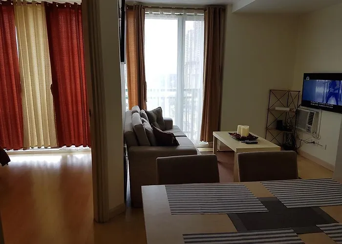 Apartamento Ortigas 2 Bedroom Corner Unit With 2 Queen Across Shangrila